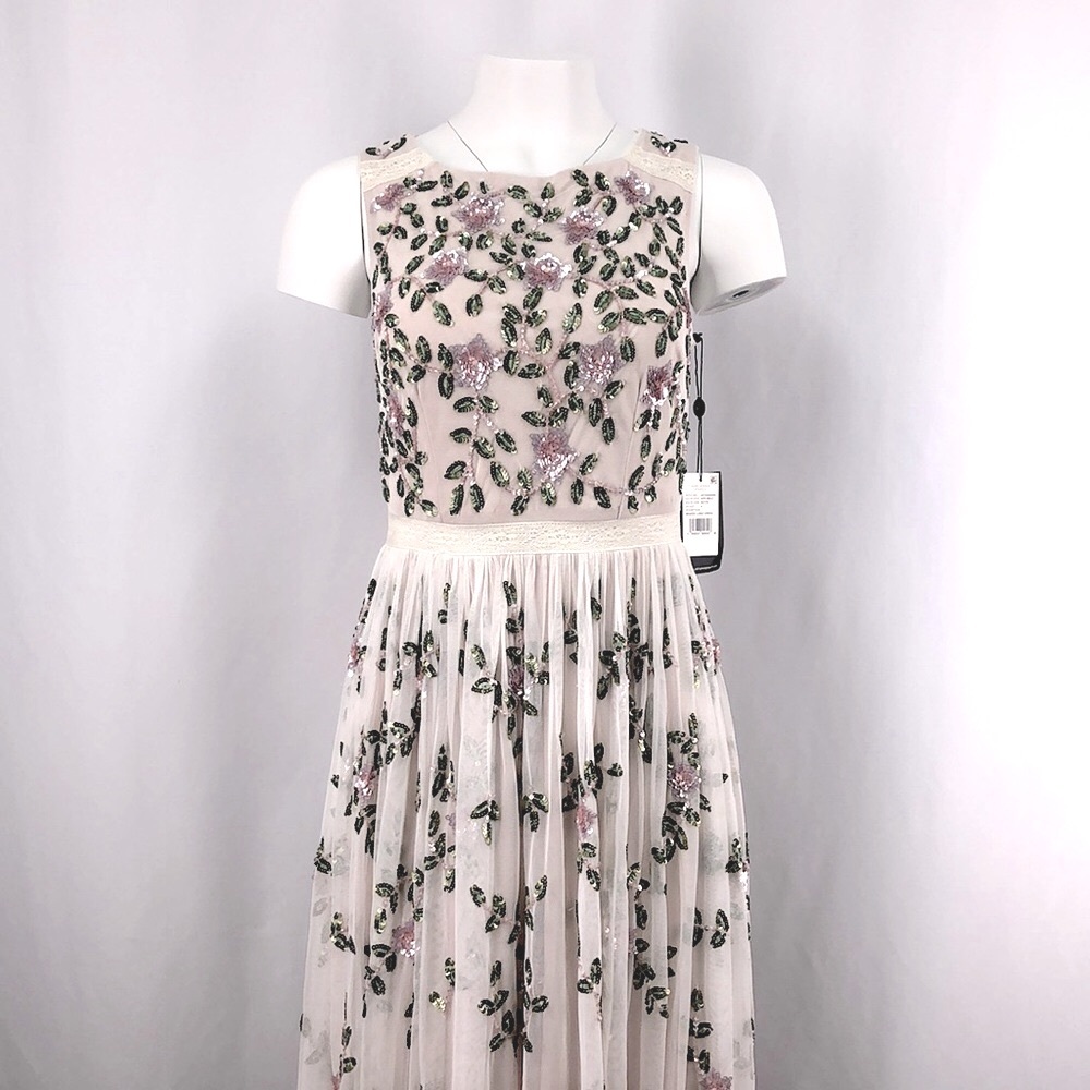 NWT Adrianna Papell Beaded Gown